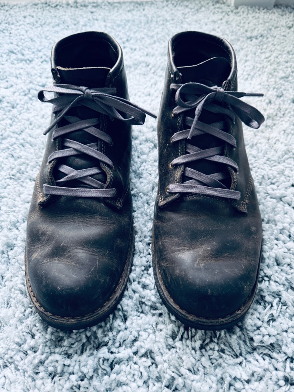 Mens Danner Dark Brown Leather Portland Downtown Chukka Boots 10.5 Made in USA
